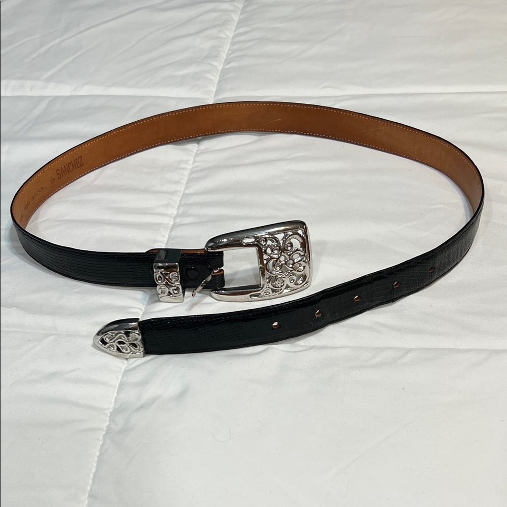 De Sanchez Vintage Lizard Belt